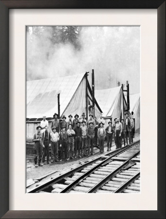 Logging Camp by Clark Kinsey Pricing Limited Edition Print image
