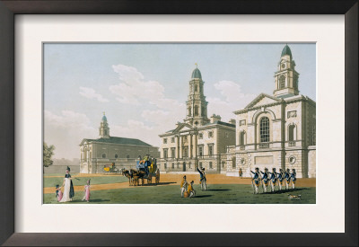 Blue-Coat Hospital Dublin, 1798 by James Malton Pricing Limited Edition Print image