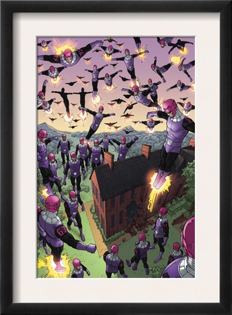 X-Men: First Class #7 Group: Sentinel by Roger Cruz Pricing Limited Edition Print image