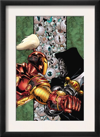 Iron Man: Legacy Of Doom #4 Cover: Iron Man And Dr. Doom by Ron Lim Pricing Limited Edition Print image