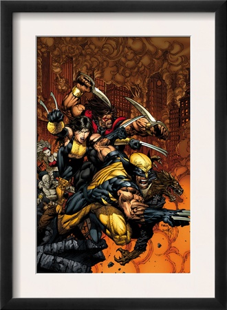 X-Factor #26 Cover: Wolverine And X-23 by David Finch Pricing Limited Edition Print image