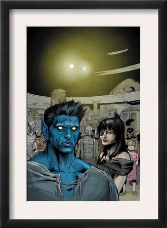 Ultimate X-Men #83 Headshot: Nightcrawler, Callisto And Caliban by Pascal Alixe Pricing Limited Edition Print image