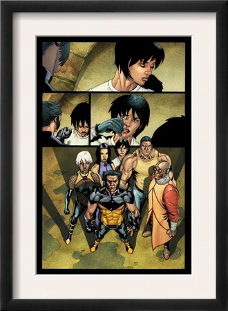 Ultimate X-Men #91 Group: Wolverine, Pyro, Storm And Beast by Salvador Larroca Pricing Limited Edition Print image