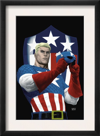 The Marvels Project #5 Cover: Captain America by Steve Mcniven Pricing Limited Edition Print image