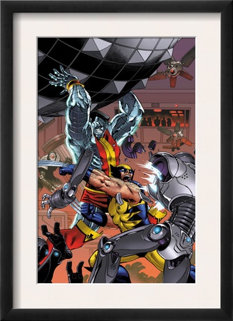 Uncanny X-Men: First Class #7 Cover: Colossus And Wolverine by Reilly Brown Pricing Limited Edition Print image