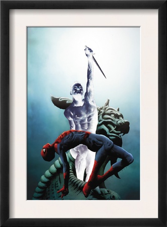 Dark Reign: Mister Negative #1 Cover: Mr. Negative And Spider-Man by Jae Lee Pricing Limited Edition Print image