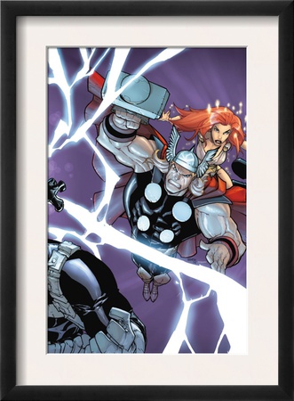 Avengers Vs. Atlas #2 Cover: Thor by Humberto Ramos Pricing Limited Edition Print image