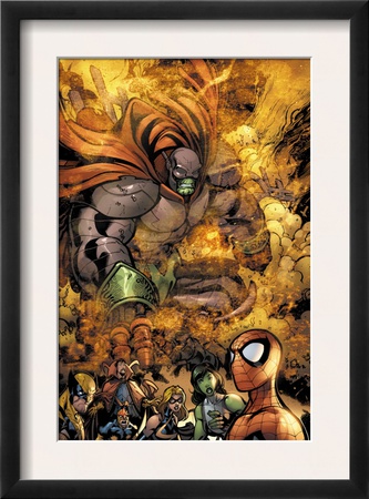Marvel Team-Up #11 Group: Spider-Man, Titannus, She-Hulk, Wolverine, Dr. Strange And Marvel Girl by Paco Medina Pricing Limited Edition Print image