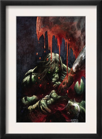 Skaar: Son Of Hulk Presents - Savage World Of Sakaar #1 Cover: Skaar by Ron Garney Pricing Limited Edition Print image