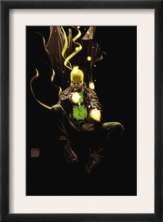 The Immortal Iron Fist: Orson Randall And The Death Queen Of California #1 Cover: Iron Fist by Kaare Andrews Pricing Limited Edition Print image