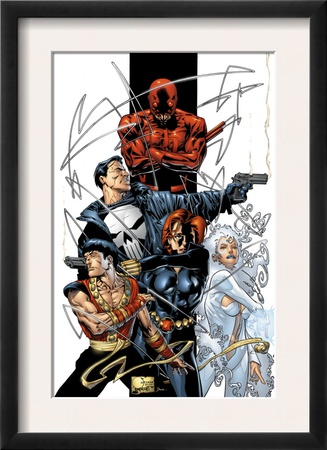 Marvel Spotlight: Marvel Knights 10Th Anniversary Cover: Daredevil by Joe Quesada Pricing Limited Edition Print image
