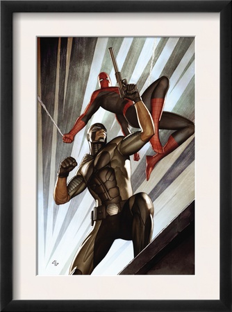 The Amazing Spider-Man #609 Cover: Spider-Man And Damon Ryder by Adi Granov Pricing Limited Edition Print image
