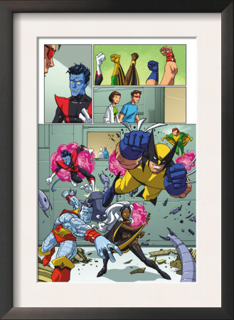 Uncanny X-Men: First Class Giant-Size Special #1 Group: Wolverine by Craig Rousseau Pricing Limited Edition Print image