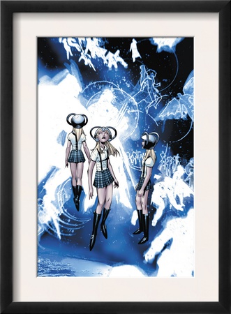 X-Men #206 Group: Stepford Cuckoos by Chris Bachalo Pricing Limited Edition Print image