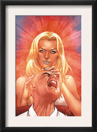X-Men: Legacy #216 Cover: Emma Frost, Xavier And Charles by Salvador Larroca Pricing Limited Edition Print image