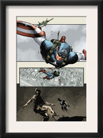 Captain America: The Chosen #5 Cover: Captain America by Mitchell Breitweiser Pricing Limited Edition Print image