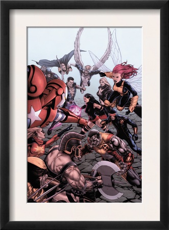 Dark Avengers/Uncanny X-Men: Exodus #1 Cover: Colossus by Steve Mcniven Pricing Limited Edition Print image