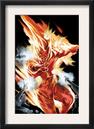 The Marvels Projects #2 Cover: Human Torch by Steve Mcniven Pricing Limited Edition Print image