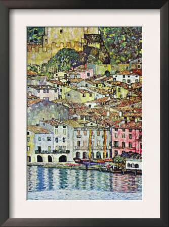Malcena At The Gardasee by Gustav Klimt Pricing Limited Edition Print image