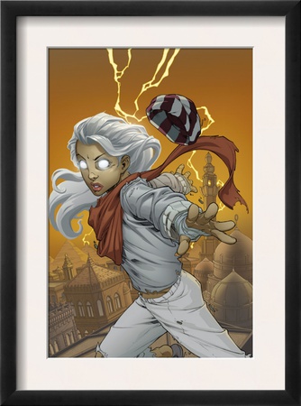 Ororo: Before The Storm #1 Cover: Storm Flying by Carlo Barberi Pricing Limited Edition Print image