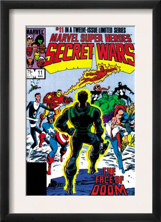 Secret Wars #11 Cover: Dr. Doom by Mike Zeck Pricing Limited Edition Print image