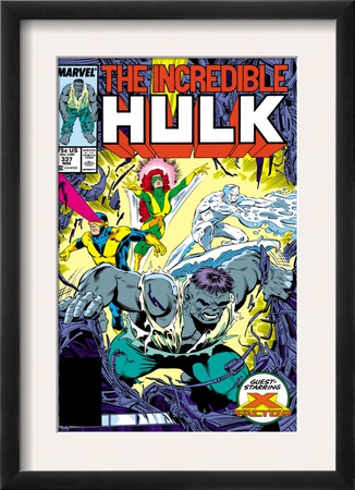 Incredible Hulk #337 Cover: Hulk, Cyclops, Grey, Jean, Iceman And X-Factor by Todd Mcfarlane Pricing Limited Edition Print image
