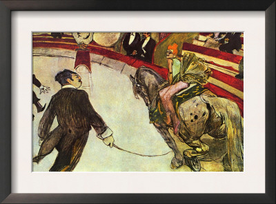In The Circus by Henri De Toulouse-Lautrec Pricing Limited Edition Print image