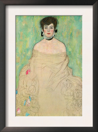 Portrait Of Amalie Zuckerkandl by Gustav Klimt Pricing Limited Edition Print image