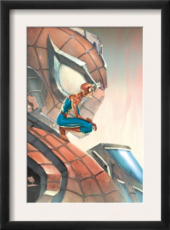 Mega Morphs #3 Cover: Spider-Man by Lou Kang Pricing Limited Edition Print image