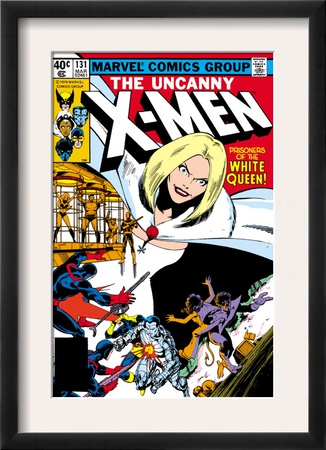 Uncanny X-Men #131 Cover: White Queen, Colossus And Nightcrawler by John Byrne Pricing Limited Edition Print image