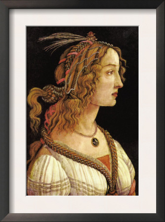 Portrait Of Simonetta Vespucci by Sandro Botticelli Pricing Limited Edition Print image