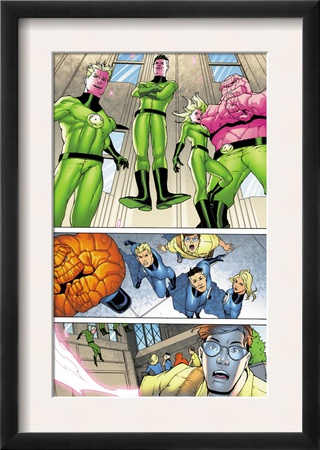 Marvel Knights 4 #23 Group: Impossible Man by Mizuki Sakakibara Pricing Limited Edition Print image