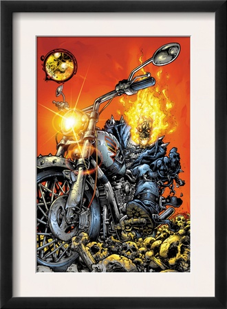 Ghost Rider V3 #1 Cover: Ghost Rider by Trent Kaniuga Pricing Limited Edition Print image