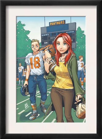 Mary Jane: Homecoming #3 Cover: Watson, Mary Jane, Thompson And Flash Fighting by Takeshi Miyazawa Pricing Limited Edition Print image