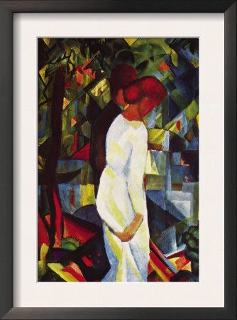 Couple In The Forest by Auguste Macke Pricing Limited Edition Print image