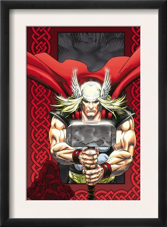 Thor: Blood Oath #6 Cover: Thor by Scott Kolins Pricing Limited Edition Print image