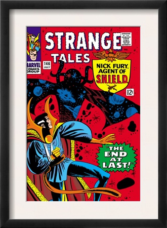 Strange Tales #146 Cover: Dr. Strange And Eternity by Steve Ditko Pricing Limited Edition Print image
