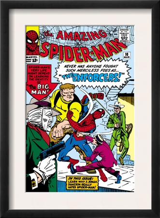 Amazing Spider-Man #10 Cover: Spider-Man by Steve Ditko Pricing Limited Edition Print image