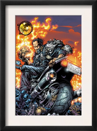 Ghost Rider V3 #3 Cover: Gunmetal Gray by Trent Kaniuga Pricing Limited Edition Print image