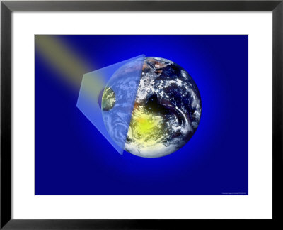 Hole In The Ozone Layer Above The Earth by Paul Katz Pricing Limited Edition Print image