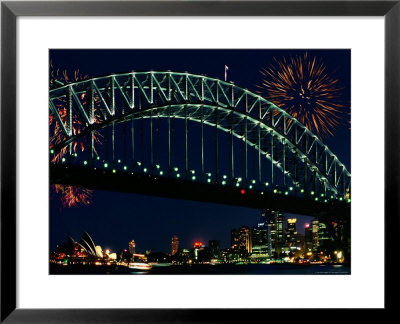 Iron Bridge At Night, Sydney by Peter Walton Pricing Limited Edition Print image