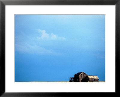 Clouds Over Abandoned Farmhouse by Megan Meagher Pricing Limited Edition Print image
