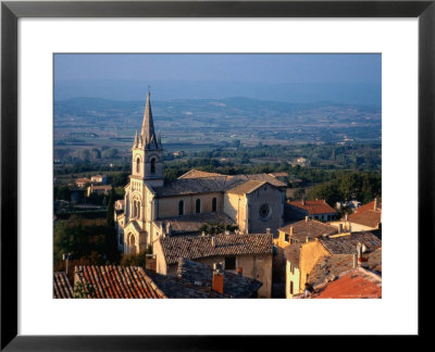 Aerial Of Church, Provence, France by Ken Glaser Pricing Limited Edition Print image