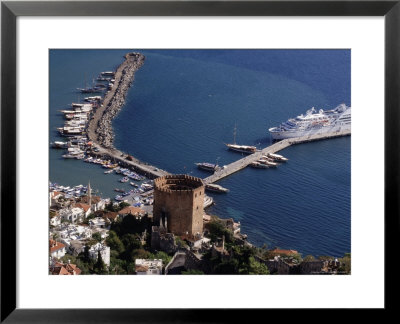 Red Tower, Alanya, Turkey by Dave Bartruff Pricing Limited Edition Print image