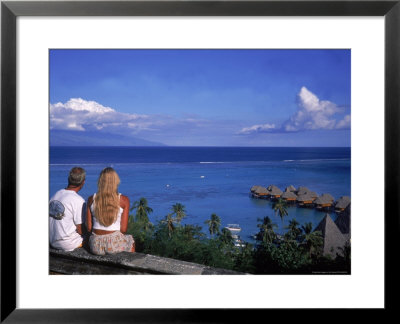 Tropical Resort, Moorea, Tahiti, South Pacific by Eric Sanford Pricing Limited Edition Print image