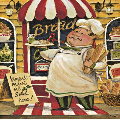 Bread Chef by K. Tobin Pricing Limited Edition Print image