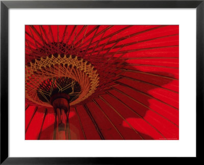 Asian Umbrella With Shadow by Fogstock Llc Pricing Limited Edition Print image