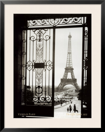 Paris, France, View Of The Eiffel Tower by Gall Pricing Limited Edition Print image