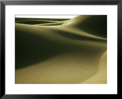 Sahara Desert, Rippling Effect Of Wind, Algeria by Richard Packwood Pricing Limited Edition Print image
