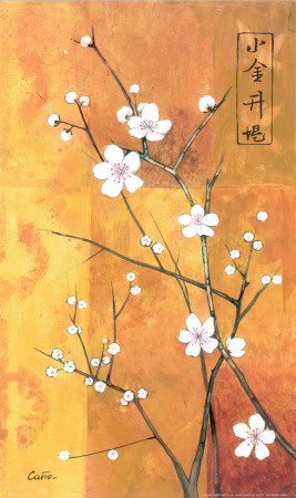 Oriental Flowers Ii by Cano Pricing Limited Edition Print image